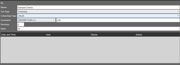 Criteria | MRS 3 Documentation