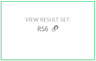 Screenshot of 'View Result Set' button